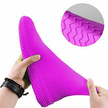 Бахіли силіконові чохли водонепроникні на взуття від води і бруду розмір, фото 3