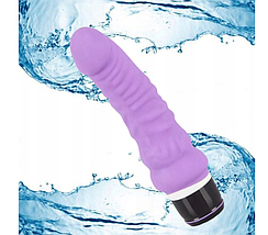 Багатофункціональний вібратор You2toys Authentic Vibrator фіолетовий реалістичний секс вібратор фалоімітатор, фото 2