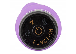 Багатофункціональний вібратор You2toys Authentic Vibrator фіолетовий реалістичний секс вібратор фалоімітатор, фото 4