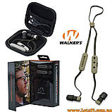 Активні навушники Walker's Flexible Ear Bud Rope 29 NRR активні беруші під шолом тактичні навушники на каску для військових, фото 3