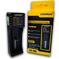 Универсальное зарядное устройство LiitoKala Lii-100 для 18650, АА, ААА ... (LII100) + Power Bank