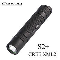 Фонарик Convoy S2+ CREE XML2 5000K нейтральный 7135х8 2800мА 1000 Лм Термоконтроль