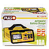 Зарядний пристрій PULSO 6-12V, 0-10A, 5-120AHR, LED-Ампер, Iмпульсний BC-12610, фото 4