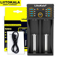 Універсальний зарядний пристрій LiitoKala Lii-202 для 18650, АА, ААА... (LII202) + Power Bank