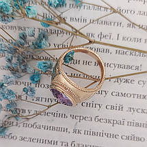 Перстінь, печатка з великим каменем, кільце, фото 5