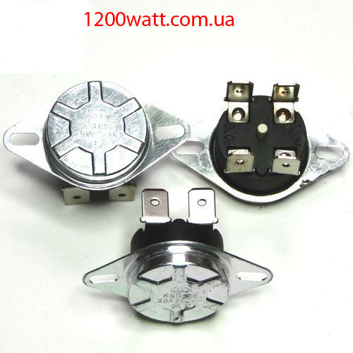 Термостат аварійний KSD 306, 303 відсікач для бойлера Thermex, Amina, Garanterm, ATT, фото 1