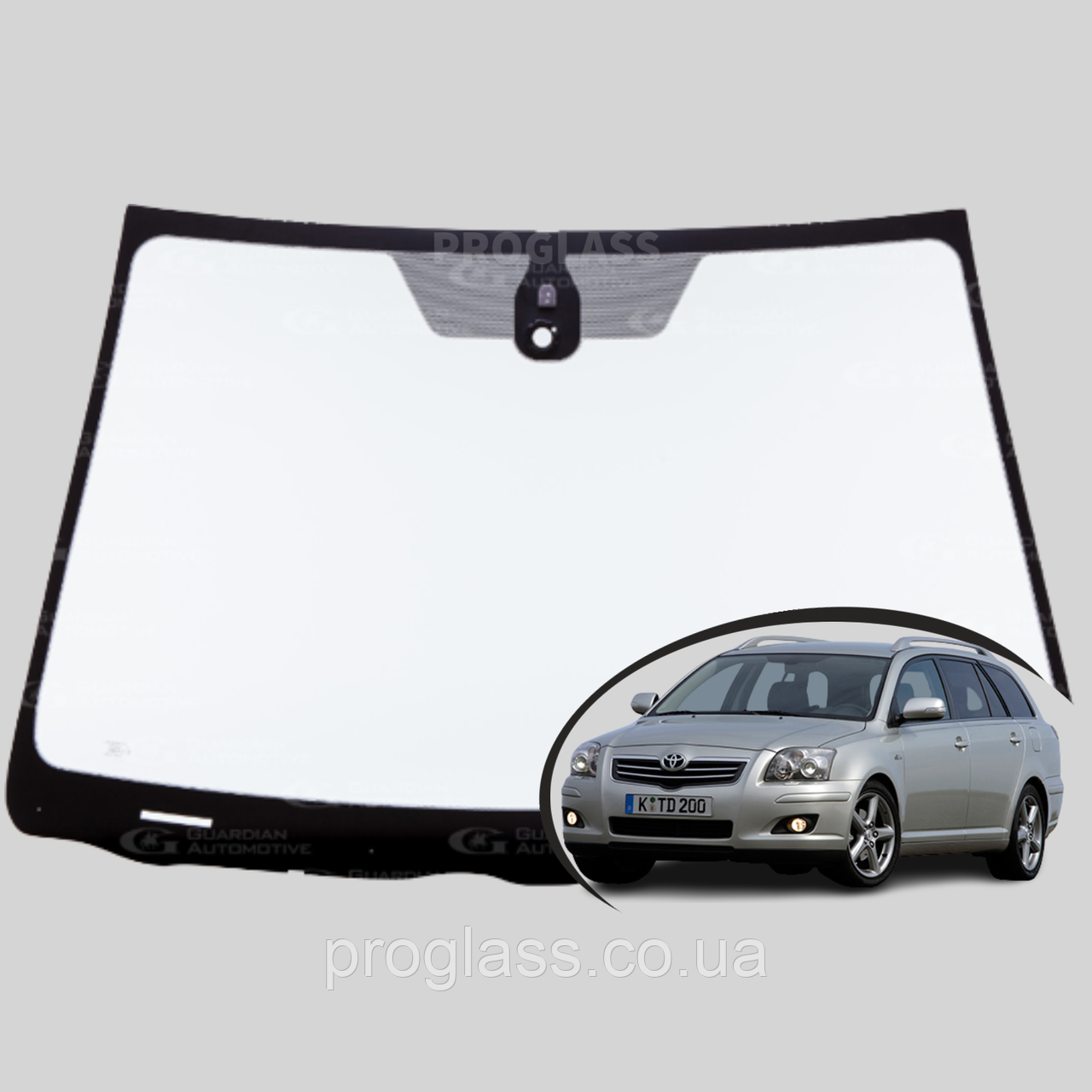 Лобовое Стекло Toyota Avensis II (T250) (Седан, Комби, Хетчбек) (2003 ...