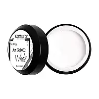 АРТ-ГЕЛЬ БЕЗ ЛИПКОГО ШАРУ KOMILFO NO WIPE ART GEL WHITE 002 (БІЛИЙ), 5 МЛ