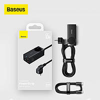 Мережевий зарядний пристрій Baseus GaN3 Pro Desktop Powerstrip AC+2U+2C 65W EU, фото 9