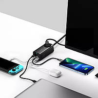 Мережевий зарядний пристрій Baseus GaN3 Pro Desktop Powerstrip AC+2U+2C 65W EU, фото 10