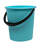Відро пластикове 12 літрів харчове з кришкою бірюзове Ø 30 см h=25.5 см (ПолімерАгро), фото 2