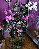 Підставка для квітів на 20 малих чаш "Ліза-2" з лампою, фото 4