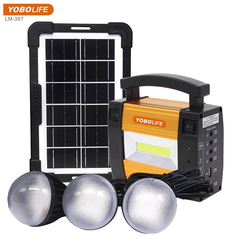 Акумуляторний ліхтар з бічним світлом YoboLife LM-367