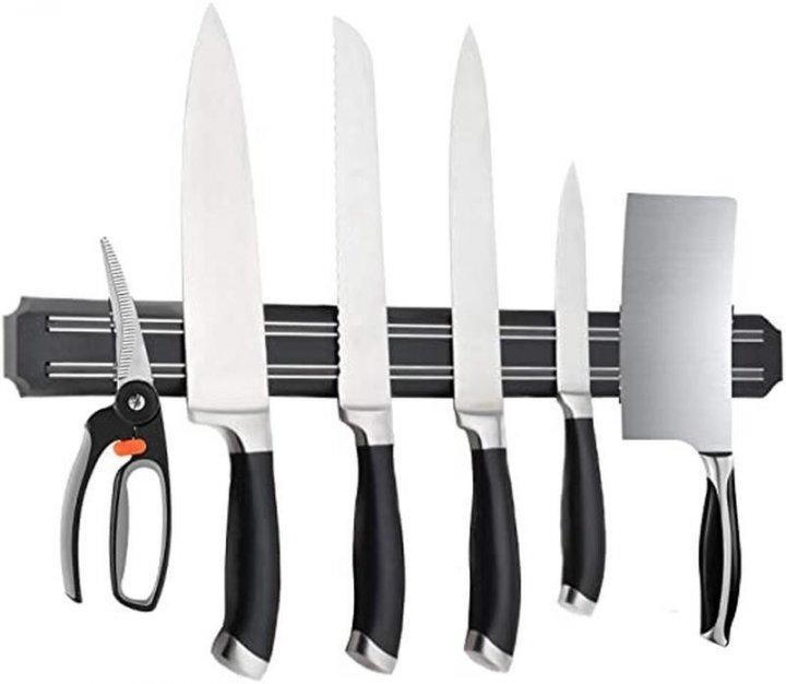 Магнітна рейка для ножів, інструментів 38 см