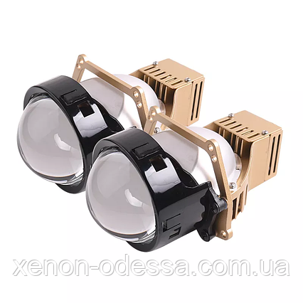 Світлодіодні лазерні лінзи BI-LED SANVI LK1 NICHIA LASER 3.0" 47W/69W RED RABBIT, фото 1