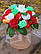 Букет квітів із мила ручної роботи  в кашпо, фото 7