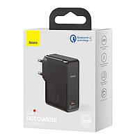 Блок живлення мережевий зарядний пристрій МЗП Baseus GaN2 Fast Charger 100W + Cable Type-C to Type-C 100W (1.5m), фото 3