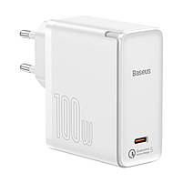 Блок живлення мережевий зарядний пристрій МЗП Baseus GaN2 Fast Charger 100W + Cable Type-C to Type-C 100W (1.5m), фото 5
