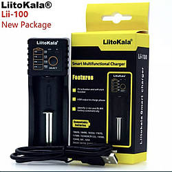 LiitoKala Lii-100 Battery Charger - універсальний