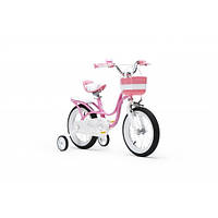 Дитячий двоколісний велосипед Royal Baby Little Swan Steel RB18-18 колеса 18 дюймів / рожевий для дівчинки