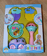 Набір брязкальця для малюків Baby Rattle іграшки для немовлят звукові іграшки для новонародженого гризунки