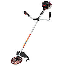 Мотокоса двотактна 1.8 л з Vitals Master BK 3312j Black Edition 9500 об хв Ширина скошування 430 мм, фото 3