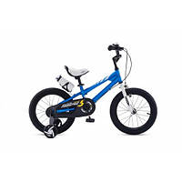 Дитячий двоколісний велосипед Royal Baby Freestyle RB16B-6 колеса 16 дюймів / синій