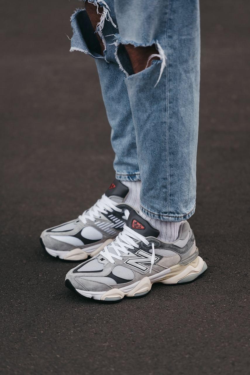 Кросівки чоловічі cірі New Balance 990 Grey (10119), фото 1