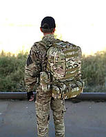 Тактический военный рюкзак с подсумками мультикам 50-60 л ВСУ