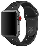 Ремінець Apple Watch 38/40 mm Nike Sport Band Anthracite/Black (size S)