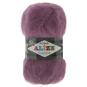 Пряжа (нитки) Мохер класик (mohair classic) 169 вишня Alize 19141