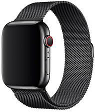 Ремінець Apple Watch 38/40mm Milanese Loop Band Space Black