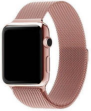 Ремінець Apple Watch 42/44 mm Milanese Loop Band Rose Gold