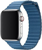 Ремешок Apple Watch 38/40mm Leather Loop Cape Cod Blue
