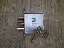 Замок врізний НІМ 10.01 НІМ 1001 4 ключі хром