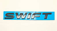 Эмблема надпись багажника Suzuki Swift чёрная