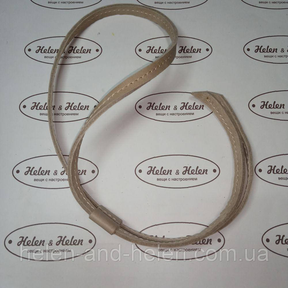 Затяжка (затяжка) для рюкзака або торби. Колір Слонова кістка, фото 1