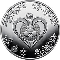 Монета Украины 5 грн. 2023 г Рік Кота (Кролика)