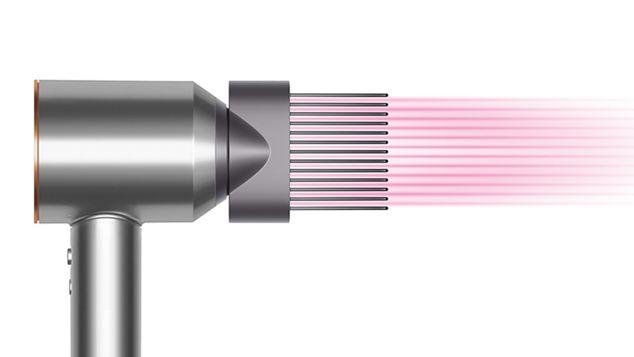 Фен Dyson Supersonic с гребнем с широкими зубьями