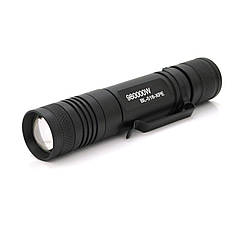DR-ліхтар ручний BAILONG BL-516-XPE, 1LED Cree XPE, 10W, 3 режими, ZOOM, 18650 немає в комплекті, Black, IP44,