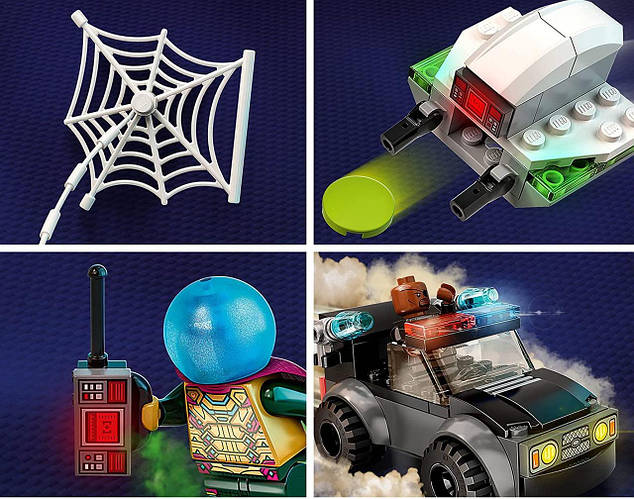 Купить Конструктор Лего Марвел Человек Паук против Мистерио Атака ...