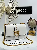 Сумка Pinko Classic Love Bag White женская пинко белый клатч кожаный мини сумочка на плечо модная кросс-боди