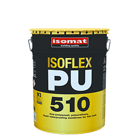 ISOFLEX-PU 510 White(ІЗОФЛЕКС-ПУ 510) Поліуретанова рідка гідроізоляційна мембрана