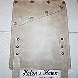 Декоративний хлястик для клапана 2*18. Колір "Слонова кістка"., фото 2