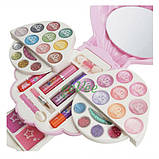 Набір дитячої косметики для макіяжу в скриньці-мушлі для дівчаток Рожевий (59921), фото 7