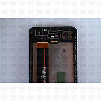 Дисплей із сенсором Samsung A137 Galaxy A13 Black, GH82-29228A, сервісний оригінал у зборі з рамкою!, фото 6
