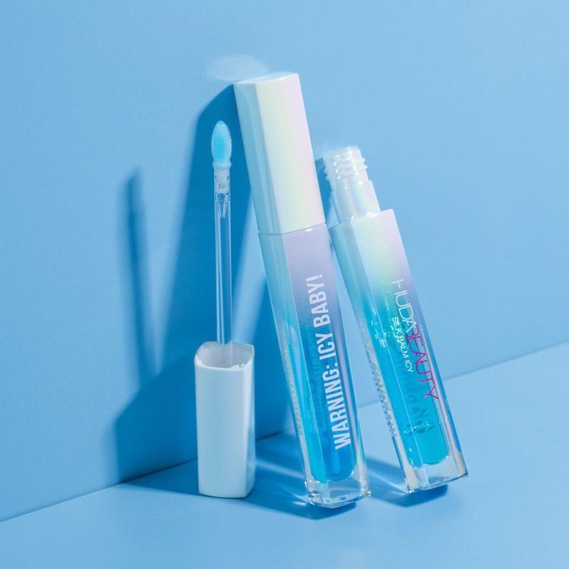 Блиск-плампер для губ Huda Beauty Silk Balm Icy Cryo-Plumping Lip Balm