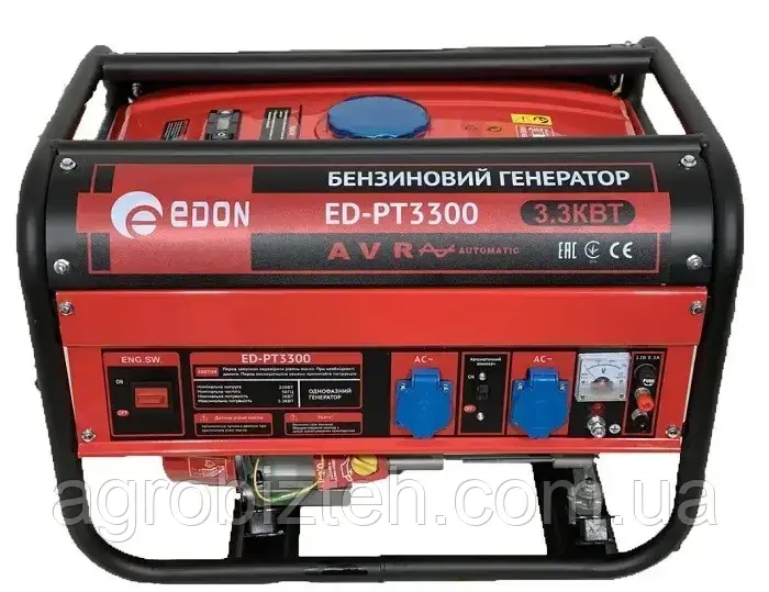 Бензогенератор 3.3 кВт Edon PT-3300