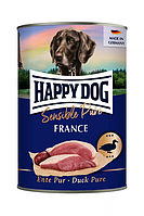 Влажный корм для собак Happy Dog Sens Ente Pur Ds с уткой 800 г