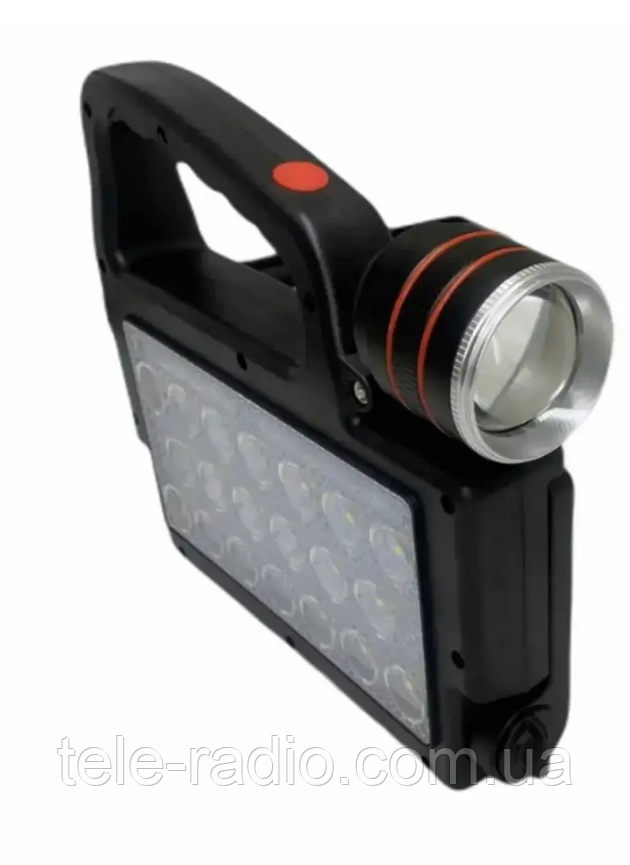 Ручний ліхтар LED XG-152COB (сонячна панель, USB-зарядка)